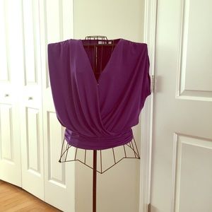 New York and Co Deep V Neck Shirt